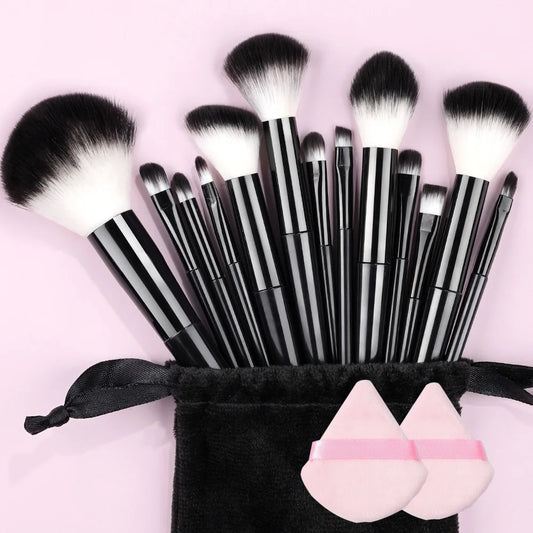 8-20Pcs Makeup Brushes Set Eyeshadow Brush Detail Concealer Blush Loose Powder Foundation Highlighter Soft Fluffy Cosmetics Tool